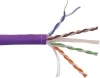 Кабель информационный Lanmaster LAN-6EUTP-HFLT-VI кат.6 UTP 4 пары 23AWG LSZH внутренний 305м фиолетовый