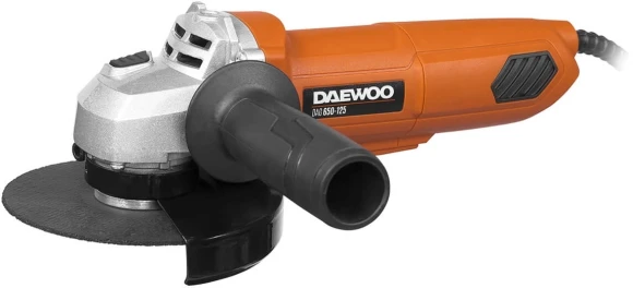 Углошлифовальная машина Daewoo DAG 650-125 650Вт 11000об/мин рез.шпин.:M14 d=125мм