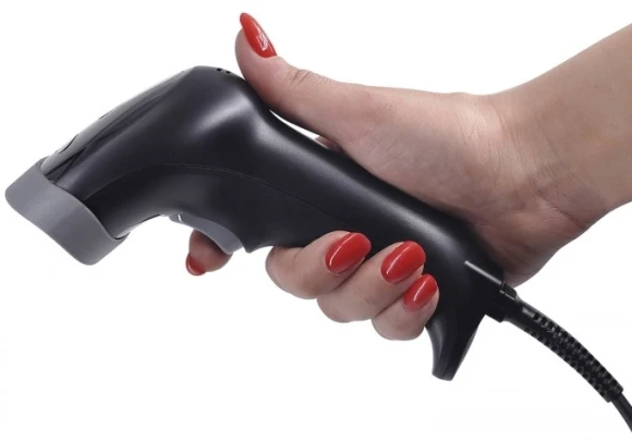 Сканер штрих-кода Mertech 1300GS 2m 2D проводной черный (4895)