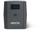 Источник бесперебойного питания Импульс Юниор Смарт 1200 720Вт 1200ВА черный