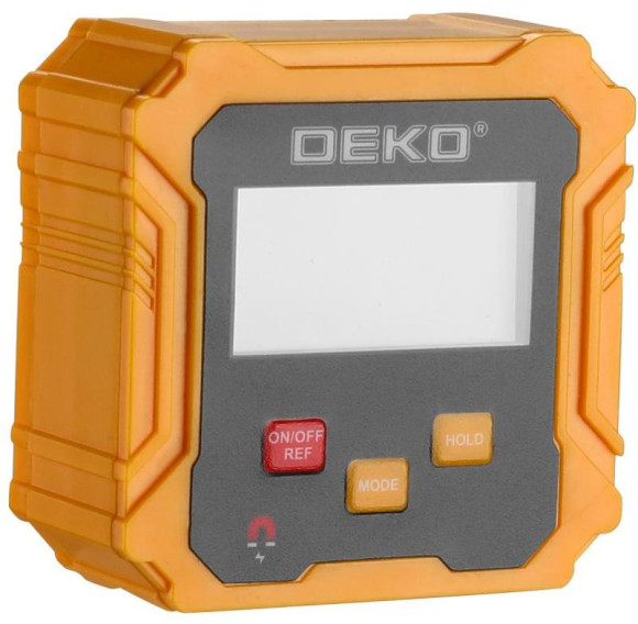 Угломер Deko DKAM01 электронный магнит. оранжевый/черный (065-0244)