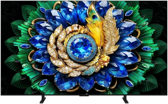 Телевизор QLED TCL 55" 55A400M QD-MiniLED (2026) Slim черный 4K Ultra HD 144Hz MEMC DVB-T DVB-T2 DVB-C DVB-S DVB-S2 USB WiFi Smart TV
