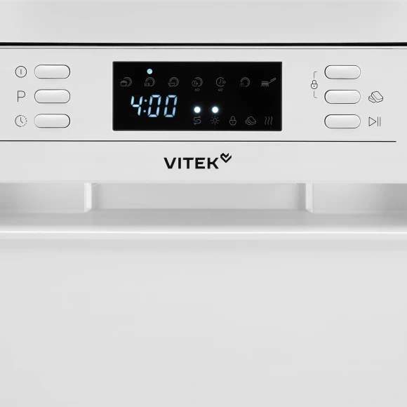 Посудомоечная машина Vitek VT-DF415 белый (узкая)