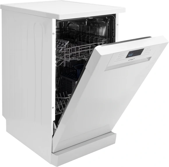 Посудомоечная машина Vitek VT-DF415 белый (узкая)