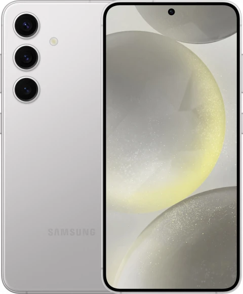 Смартфон Samsung SM-S921B Galaxy S24 128Gb 8Gb серый моноблок 3G 4G 2Sim 6.2" 1080x2340 Android 14 50Mpix 802.11 a/b/g/n/ac/ax NFC GPS GSM900/1800 GSM1900 Protect