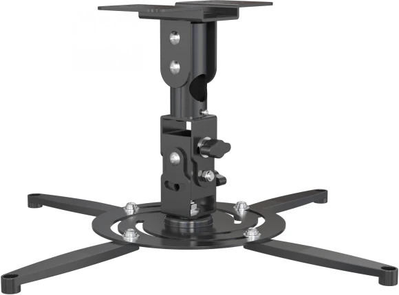 Кронштейн для проектора Cactus CS-VM-PR04-BK черный макс.10кг потолочный поворот и наклон Кронштейн для проектора Cactus CS-VM-PR04-BK черный макс.10кг потолочный поворот и наклон