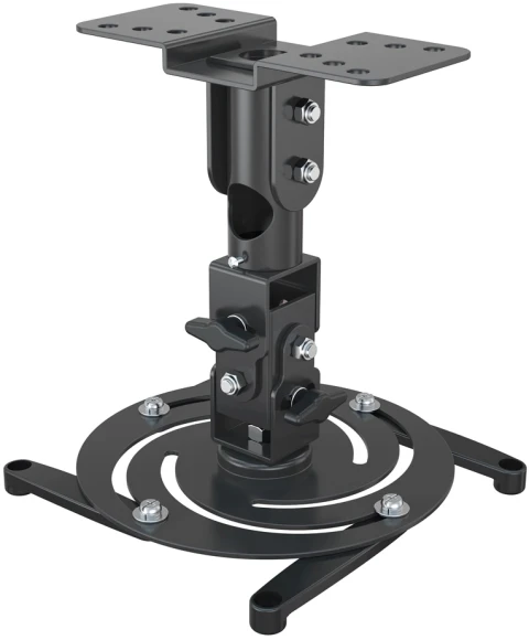 Кронштейн для проектора Cactus CS-VM-PR04-BK черный макс.10кг потолочный поворот и наклон Кронштейн для проектора Cactus CS-VM-PR04-BK черный макс.10кг потолочный поворот и наклон