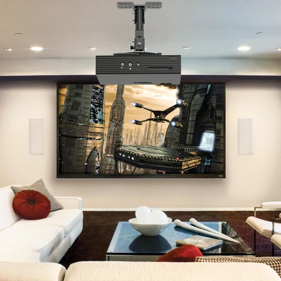 Кронштейн для проектора Cactus CS-VM-PR04-BK черный макс.10кг потолочный поворот и наклон Кронштейн для проектора Cactus CS-VM-PR04-BK черный макс.10кг потолочный поворот и наклон