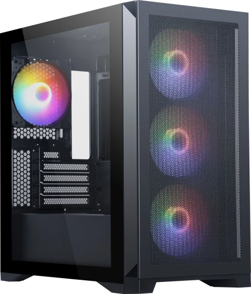 Корпус Accord AM08 черный без БП mATX 4x120mm 2x140mm 2xUSB2.0 1xUSB3.0 audio bott PSU