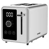 Тостер Hyundai HYT-3305 800Вт черный/серебристый