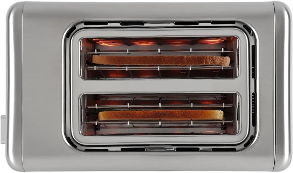 Тостер Hyundai HYT-3305 800Вт черный/серебристый