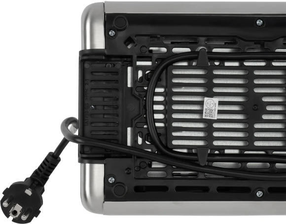 Тостер Hyundai HYT-3305 800Вт черный/серебристый