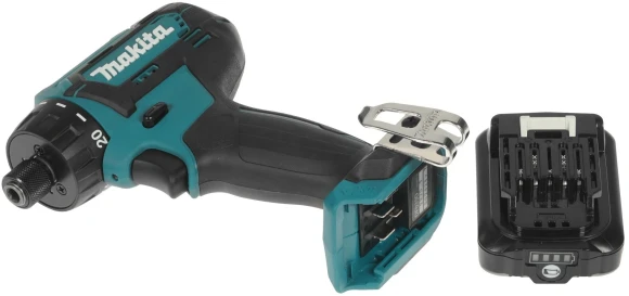 Дрель-шуруповерт Makita DF033DWAE аккум. патрон:шестигр.1/4" (кейс в комплекте)