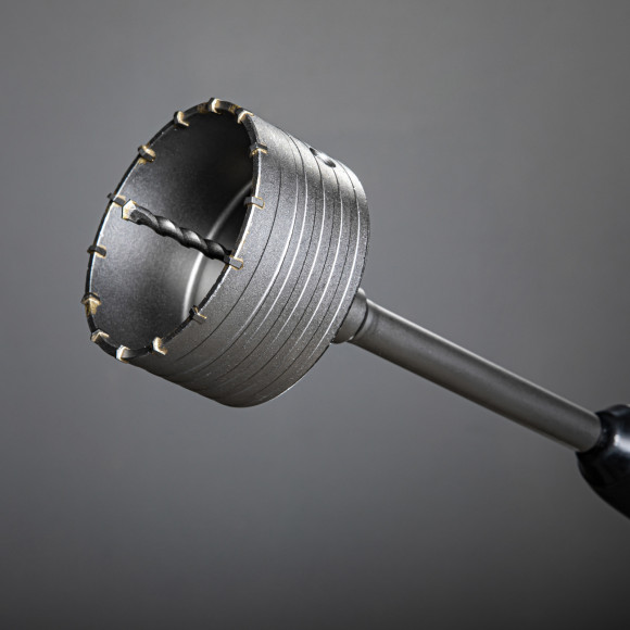 Коронка Matrix 70392 по бет/кирп/камн Д=115мм Дл=70мм (1пред.) для дрелей/перфораторов