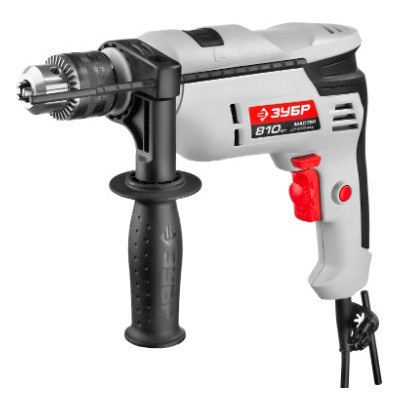 Дрель ударная Зубр ДУ-810 ЭРМ2 810Вт патрон:кулачковый реверс Дрель ударная Зубр ДУ-810 ЭРМ2 810Вт патрон:кулачковый реверс