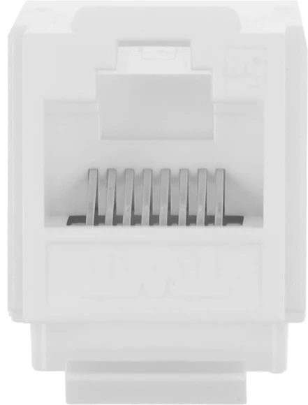 Модуль Lanmaster TWT-OK45UTP/5E-WH информ. KeystoneRJ45 кат.5E UTP бел. (упак.:1шт)