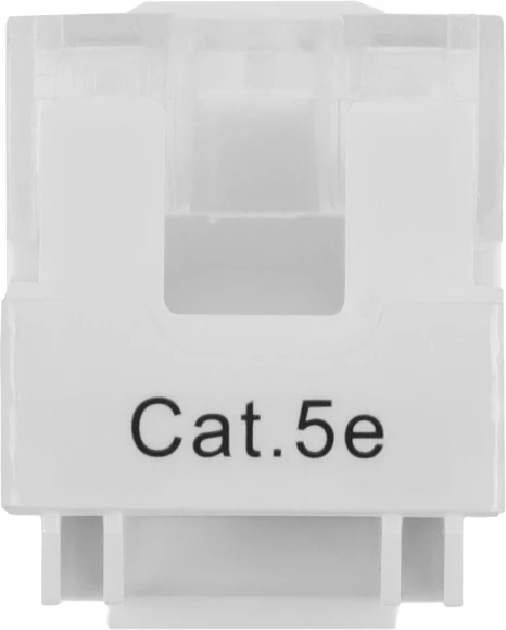 Модуль Lanmaster TWT-OK45UTP/5E-WH информ. KeystoneRJ45 кат.5E UTP бел. (упак.:1шт)