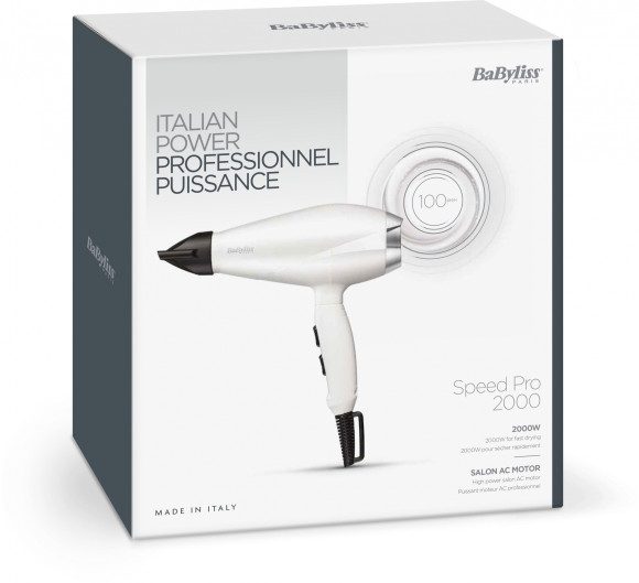 Фен Babyliss 6704WE 2000Вт белый/серебристый Фен Babyliss 6704WE 2000Вт белый/серебристый