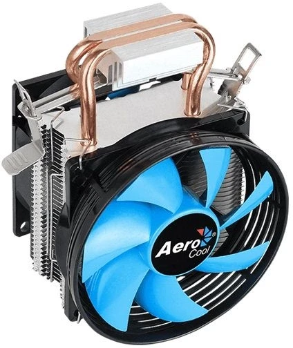 Устройство охлаждения(кулер) Aerocool Verkho 2 Dual Soc-AM5/AM4/1200/2066/1700/1851 черный/синий 4-pin 15-25dB Al+Cu 120W 370gr Ret Устройство охлаждения(кулер) Aerocool Verkho 2 Dual Soc-AM5/AM4/1200/2066/1700/1851 черный/синий 4-pin 15-25dB Al+Cu 120W 370gr Ret