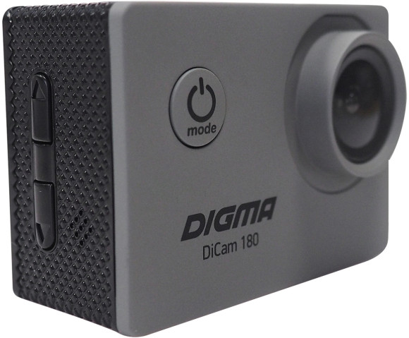 Экшн-камера Digma DiCam 180 серый Экшн-камера Digma DiCam 180 серый