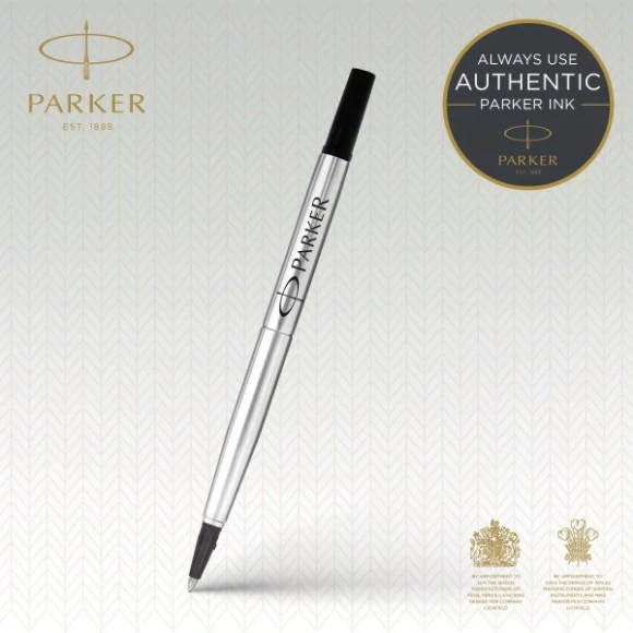 Стержень роллер Parker Quink Z01 (1950321) F 0.5мм черные чернила блистер
