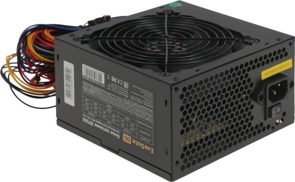 Блок питания Exegate ATX 550W XP550 (20+4pin) PPFC 120mm fan 3xSATA Блок питания Exegate ATX 550W XP550 (20+4pin) PPFC 120mm fan 3xSATA