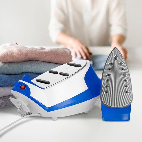 Парогенератор Kitfort КТ-9135 2000Вт синий/белый Парогенератор Kitfort КТ-9135 2000Вт синий/белый