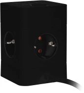 Сетевой удлинитель Buro BU-PTE4.1UC-Plus-B 1.5м (4 розетки) черный (коробка)