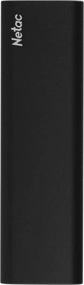 Накопитель SSD Netac USB-C 500Gb NT01ZSLIM-500G-32BK Z Slim 1.8" черный