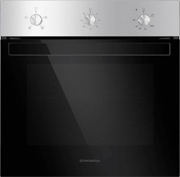 Духовой шкаф Электрический Maunfeld EOGC604BSlim черный
