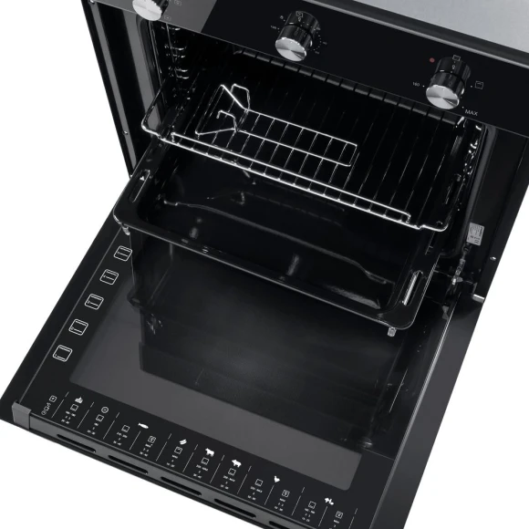 Духовой шкаф Газовый Maunfeld EOGC604BSlim черный