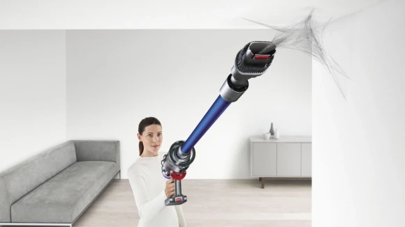 Пылесос Dyson SV28 V11 Vaccum голубой/никель