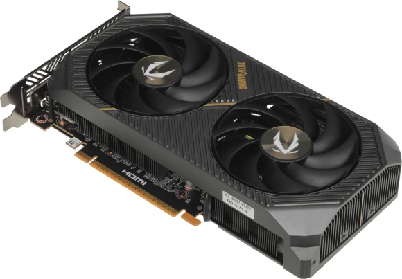 Видеокарта Zotac PCI-E 5.0 RTX 5060 AMP NVIDIA GeForce RTX 5060 8Gb 128bit GDDR7 2550/28000 HDMIx1 DPx3 HDCP Ret