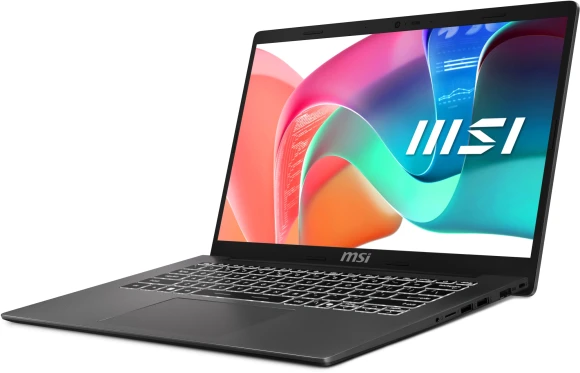 Ноутбук MSI Modern 14 F1MG-485XRU Core 5 120U 16Gb SSD512Gb Intel Graphics 14" IPS FHD (1920x1080) FreeDOS grey WiFi BT Cam (9S7-14S111-485)