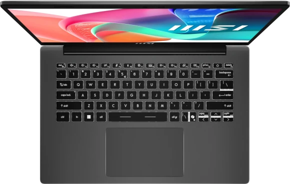 Ноутбук MSI Modern 14 F1MG-485XRU Core 5 120U 16Gb SSD512Gb Intel Graphics 14" IPS FHD (1920x1080) FreeDOS grey WiFi BT Cam (9S7-14S111-485)