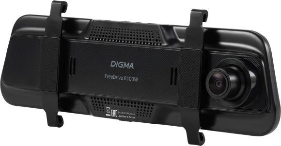 Видеорегистратор Digma FreeDrive 8100W черный 4Mpix 2160x3840 170гр. Allwinner