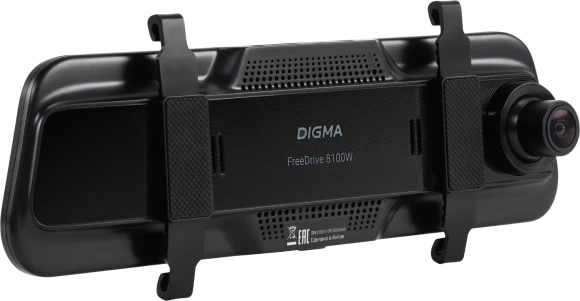 Видеорегистратор Digma FreeDrive 8100W черный 4Mpix 2160x3840 170гр. Allwinner