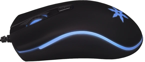 Мышь Оклик 704G TOKUGAWA черный оптическая 1600dpi USB 4but (1196423)