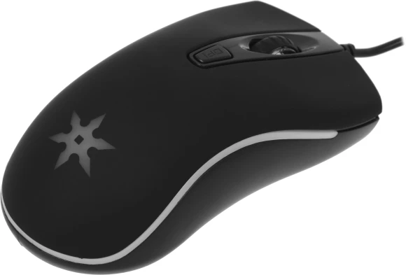 Мышь Оклик 704G TOKUGAWA черный оптическая 1600dpi USB 4but (1196423)