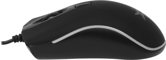 Мышь Оклик 704G TOKUGAWA черный оптическая 1600dpi USB 4but (1196423)