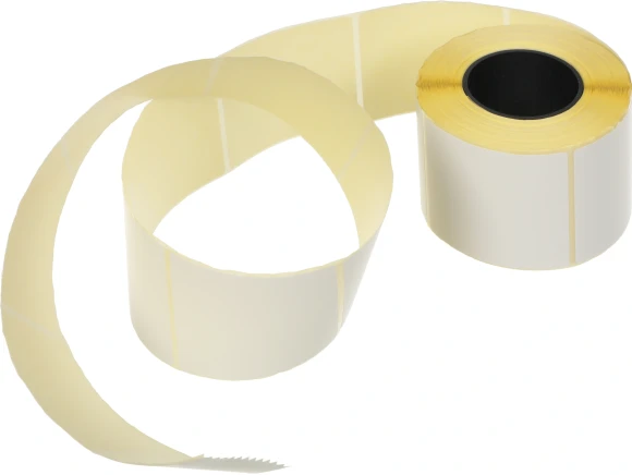 Термоэтикетки Cactus Top CS-TT5860500 сег.:58x60мм самоклей. д.вн.рул.84мм д.вт.40мм 500шт/рул белый