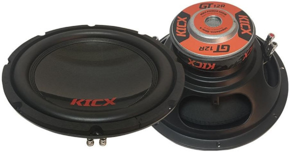Сабвуфер автомобильный Kicx GT-12R 300Вт пассивный (30см/12") Сабвуфер автомобильный Kicx GT-12R 300Вт пассивный (30см/12")