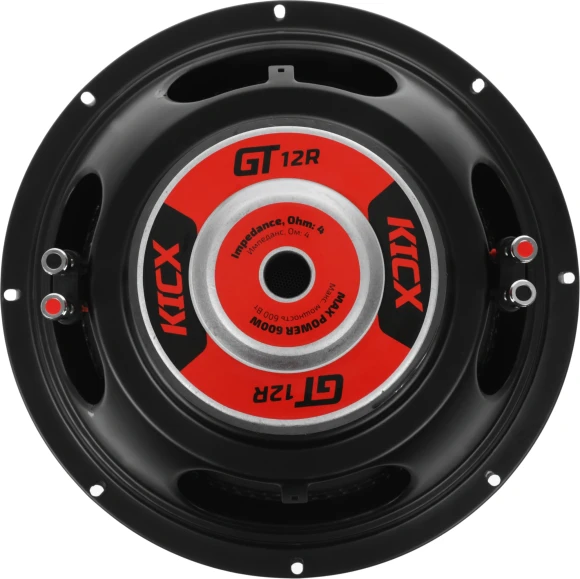 Сабвуфер автомобильный Kicx GT-12R 300Вт пассивный (30см/12") Сабвуфер автомобильный Kicx GT-12R 300Вт пассивный (30см/12")