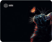 Коврик для мыши Cactus Night Cat 220x180x2мм (CS-MPC-P12XS) Коврик для мыши Cactus Night Cat 220x180x2мм (CS-MPC-P12XS)
