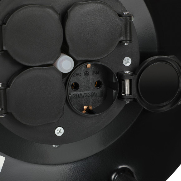 Удлинитель силовой Starwind ST-PSR4.20/G-20 3x1.5кв.мм 4розет. 20м ПВС 20A катушка оранжевый