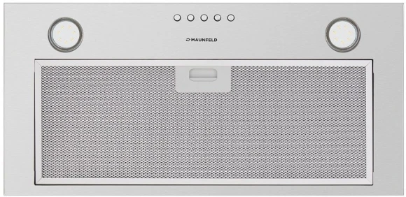 Вытяжка встраиваемая Maunfeld Crosby Power 60 нержавеющая сталь управление: кнопочное (1 мотор)