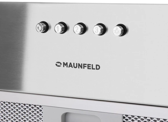 Вытяжка встраиваемая Maunfeld Crosby Power 60 нержавеющая сталь управление: кнопочное (1 мотор)