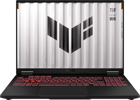 Ноутбук Asus TUF Gaming F16 FX608JP-RV019 Core i5 13450HX 32Gb SSD1Tb NVIDIA GeForce RTX 5070 8Gb 16" IPS WUXGA (1920x1200) без ОС grey WiFi BT Cam (90NR0MJ1-M00110)