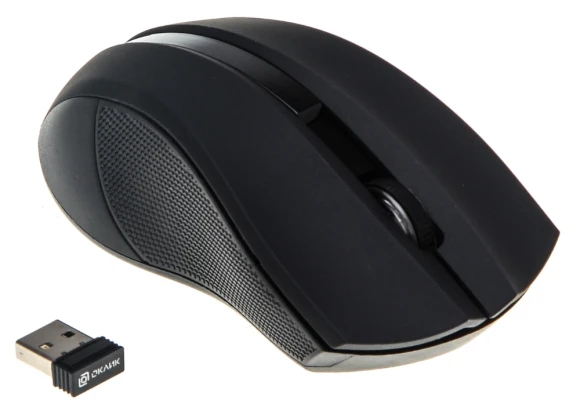 Мышь Оклик 615MW черный оптическая 1200dpi беспров. USB для ноутбука 3but (412852) Мышь Оклик 615MW черный оптическая 1200dpi беспров. USB для ноутбука 3but (412852)