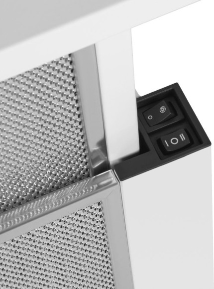 Вытяжка встраиваемая Maunfeld Clyde 50 белый управление: кулисные переключатели (1 мотор) Вытяжка встраиваемая Maunfeld Clyde 50 белый управление: кулисные переключатели (1 мотор)